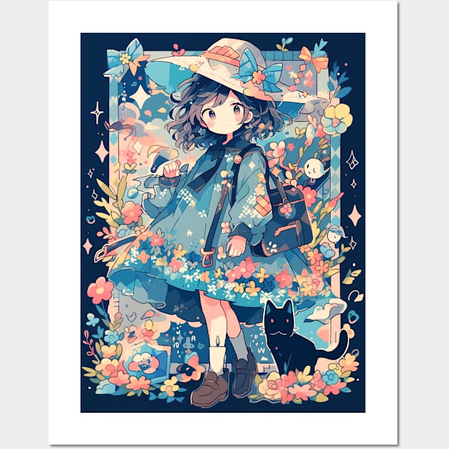 Witch girl Wall Art by NumberOneEverything